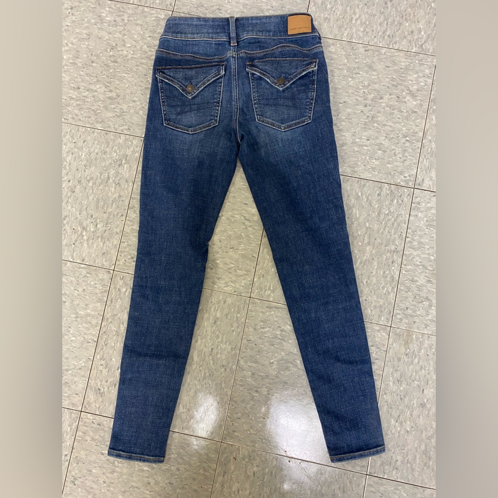 American Eagle Outfitters Dark Blue Skinny Jeans